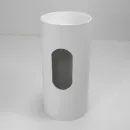 Раковина Abber Stein AS2516-H 40x40 см, напольная, белый матовый