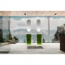 Раковина напольная 45x45 см Abber Kristall AT2701Emerald-H