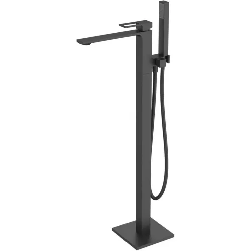 Смеситель напольный для ванны BelBagno Luce LUC-FMT-NERO