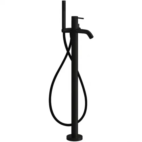 Смеситель напольный для ванны Gessi Gessi316 54028#299 черный матовый