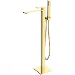 Смеситель напольный для ванны BelBagno Luce LUC-FMT-ORO