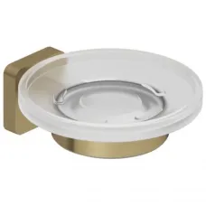 Мыльница Kludi Vela S 25985N0 настенная, золотой матовый