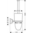 Ёршик Axor Citterio 41735000