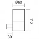 Стакан Cisal Xion XI090500D1