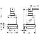 Дозатор 200 мл Hansgrohe AddStoris 41745990