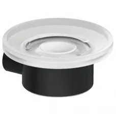 Мыльница Kludi Vela R 5898539 настенная, черный матовый