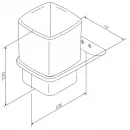 Стакан Am.Pm Inspire 2.0 A50A34300