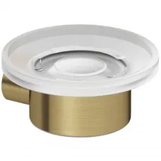 Мыльница Kludi Vela R 58985N0 настенная, золотой матовый