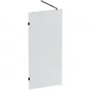 Душевая перегородка Am.Pm X-Joy W94WI-90-F1-BTE 90,4 см, профиль черный матовый, стекло прозрачное