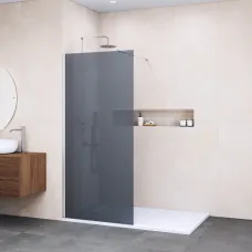 Душевая перегородка RGW WA-002 Walk-in 35100208-31 80 см, профиль хром, стекло тонированное