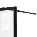 Неподвижная перегородка 100 см Vincea Walk-In HC Art VSW-1HC100CFB прозрачное/рифленое