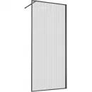 Душевая перегородка Vincea Walk-In HP Art VSW-1HP100FLGM 100 см, профиль вороненая сталь, стекло рифленое