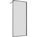 Душевая перегородка Vincea Walk-In HP Art VSW-1HP700FLB 70 см, профиль черный матовый, стекло рифленое