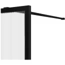 Душевая перегородка Vincea Walk-In HP Art VSW-1HP700FLB 70 см, профиль черный матовый, стекло рифленое