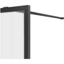 Душевая перегородка Vincea Walk-In HP Art VSW-1HP800FLGM 80 см, профиль вороненая сталь, стекло рифленое