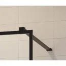 Неподвижная перегородка Radaway Modo X I Black Factory 160 388364-54-57 прозрачное