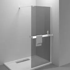 Душевая перегородка Vincea Walk-In HR VSW-4HR800CG 80 см, профиль хром, стекло тонированное