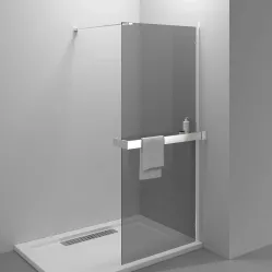 Душевая перегородка Vincea Walk-In HR VSW-4HR800CG 80 см, профиль хром, стекло тонированное