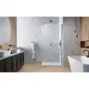 Душевая перегородка Radaway Modo X II Brushed GunMetal 125 389325-92-01 124,5 см, профиль оружейная сталь матовый, стекло прозрачное