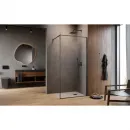 Душевая перегородка Radaway Modo F Brushed GunMetal II 60 10409064-92-01 профиль оружейная сталь матовый, стекло прозрачное