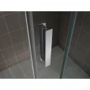 Неподвижная перегородка 120 см Abber Komfort AG09120 прозрачное