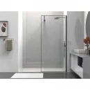 Душевая перегородка Vincea Walk-In HS VSW-1HS900CLGM 90 см, профиль вороненая сталь, стекло прозрачное