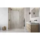 Душевая перегородка Radaway Essenza Pro 8 Brushed GunMetal Walk-in 135 1012135-92-01 134,3 см, профиль оружейная сталь матовый, стекло прозрачное