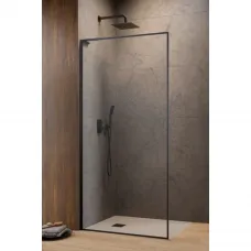 Душевая перегородка Radaway Modo F SL Brushed GunMetal 70 Left 10419074-92-01L профиль оружейная сталь матовый, стекло прозрачное