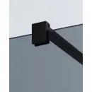 Неподвижная перегородка 120 см Cezares LIBERTA-L-2-120-GR-NERO графитовое