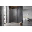 Неподвижная перегородка Radaway Essenza Pro Brushed Gold Walk-in 70 10103070-99-01 прозрачное