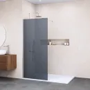 Душевая перегородка RGW WA-002 Walk-in 35100210-31 100 см, профиль хром, стекло тонированное