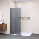 Душевая перегородка RGW WA-110 Walk-in 351011012-31 120 см, профиль хром, стекло тонированное