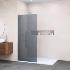 Душевая перегородка RGW WA-110 Walk-in 351011012-31 120 см, профиль хром, стекло тонированное