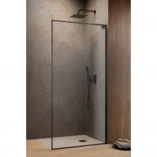 Душевая перегородка Radaway Modo F SL Brushed GunMetal 80 Right 10419084-92-01R профиль оружейная сталь матовый, стекло прозрачное