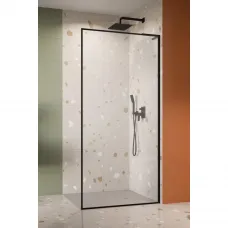 Душевая перегородка Radaway Modo F SL Black II 120 Right 10419124-54-01R профиль черный матовый, стекло прозрачное