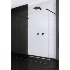 Неподвижная перегородка Radaway Modo X I Black 120 388324-54-01 прозрачное