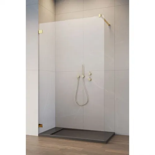 Неподвижная перегородка Radaway Essenza Pro Gold Walk-in 100 10103100-09-01 прозрачное