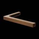 Неподвижная перегородка Radaway Modo SL Brushed Copper II 80 Left 10319084-93-01L прозрачное