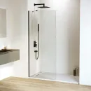 Неподвижная перегородка 80 см RGW WA-110B Walk-in 351011008-14 прозрачное