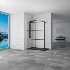 Неподвижная перегородка 100 см RGW WA-11-B Walk-in 32101110-84 прозрачное