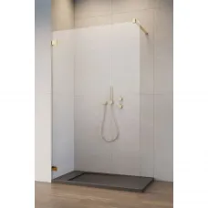 Душевая перегородка Radaway Essenza Pro 8 Gold Walk-in 60 1012060-09-01 59,3 см, профиль золотой, стекло прозрачное