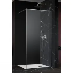 Душевая перегородка Radaway Modo F Brushed Nickel II 105 10409105-91-01 профиль никель матовый, стекло прозрачное