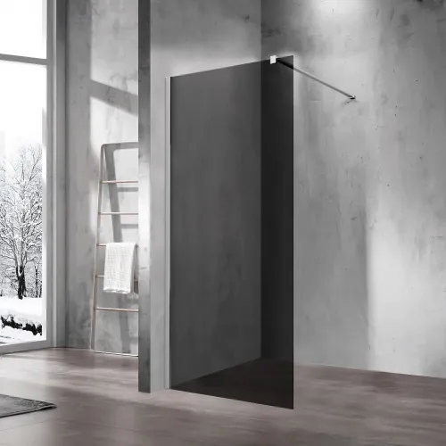 Неподвижная перегородка 80x200 см Vincea Walk-In VSW-1H800CG тонированное
