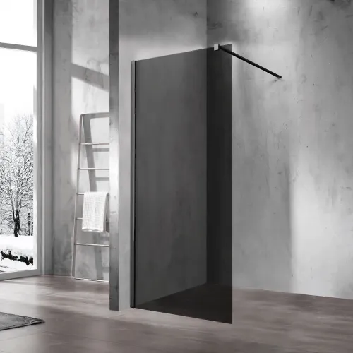 Неподвижная перегородка 80x200 см Vincea Walk-In VSW-1H800CGB тонированное