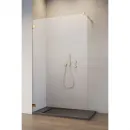 Душевая перегородка Radaway Essenza Pro 8 Gold Walk-in 105 1012105-09-01 104,3 см, профиль золотой, стекло прозрачное