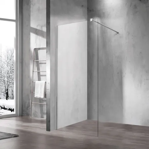 Неподвижная перегородка 80x200 см Vincea Walk-In VSW-1H800CL прозрачное