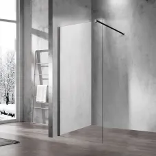 Неподвижная перегородка 80x200 см Vincea Walk-In VSW-1H800CLB прозрачное