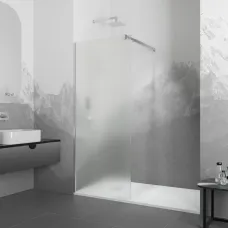 Душевая перегородка RGW WA-001 Walk-in 351000109-21 90 см, профиль хром, стекло матовое