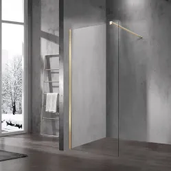 Неподвижная перегородка 80x200 см Vincea Walk-In VSW-1H800CLG прозрачное