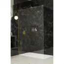 Неподвижная перегородка Radaway Modo SL Gold II 55 Left 10319055-09-01L прозрачное